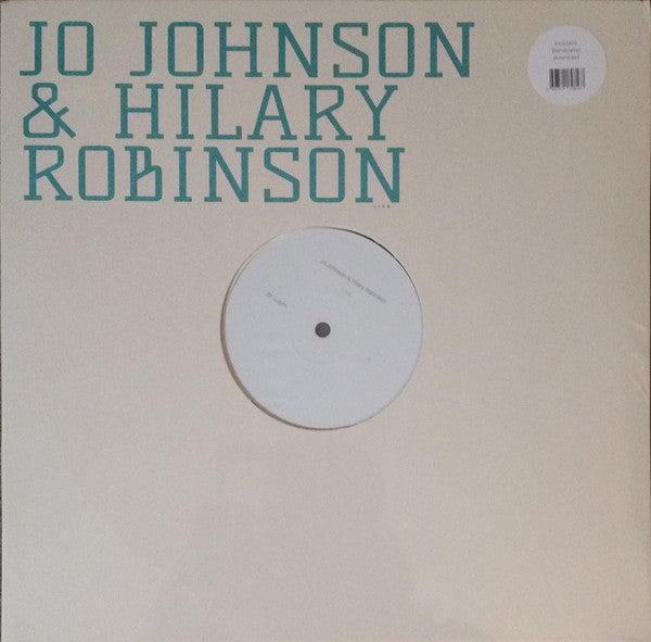 Jo JOHNSON / HILARY ROBINSON - Session One (Pre-Order)