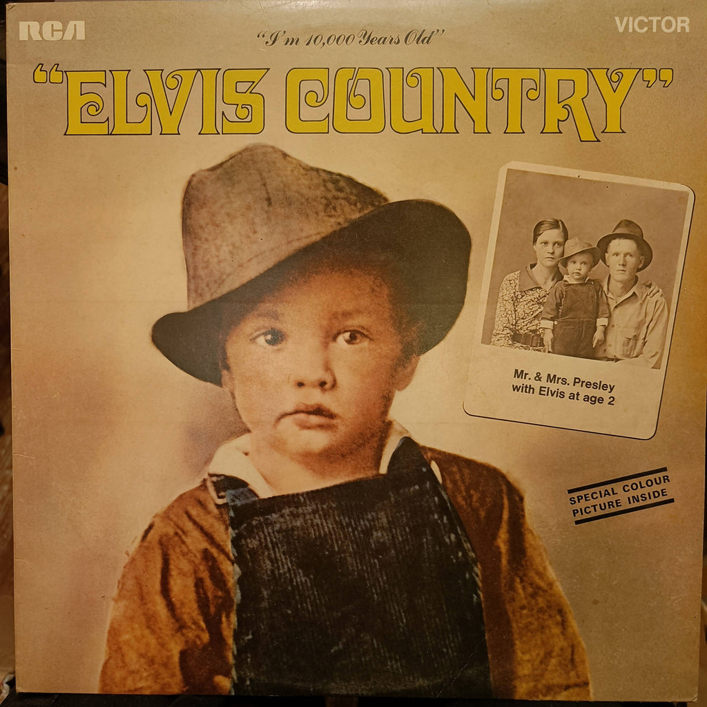 Elvis Presley – Elvis Country (I'm 10,000 Years Old) (Used Vinyl - VG) JS