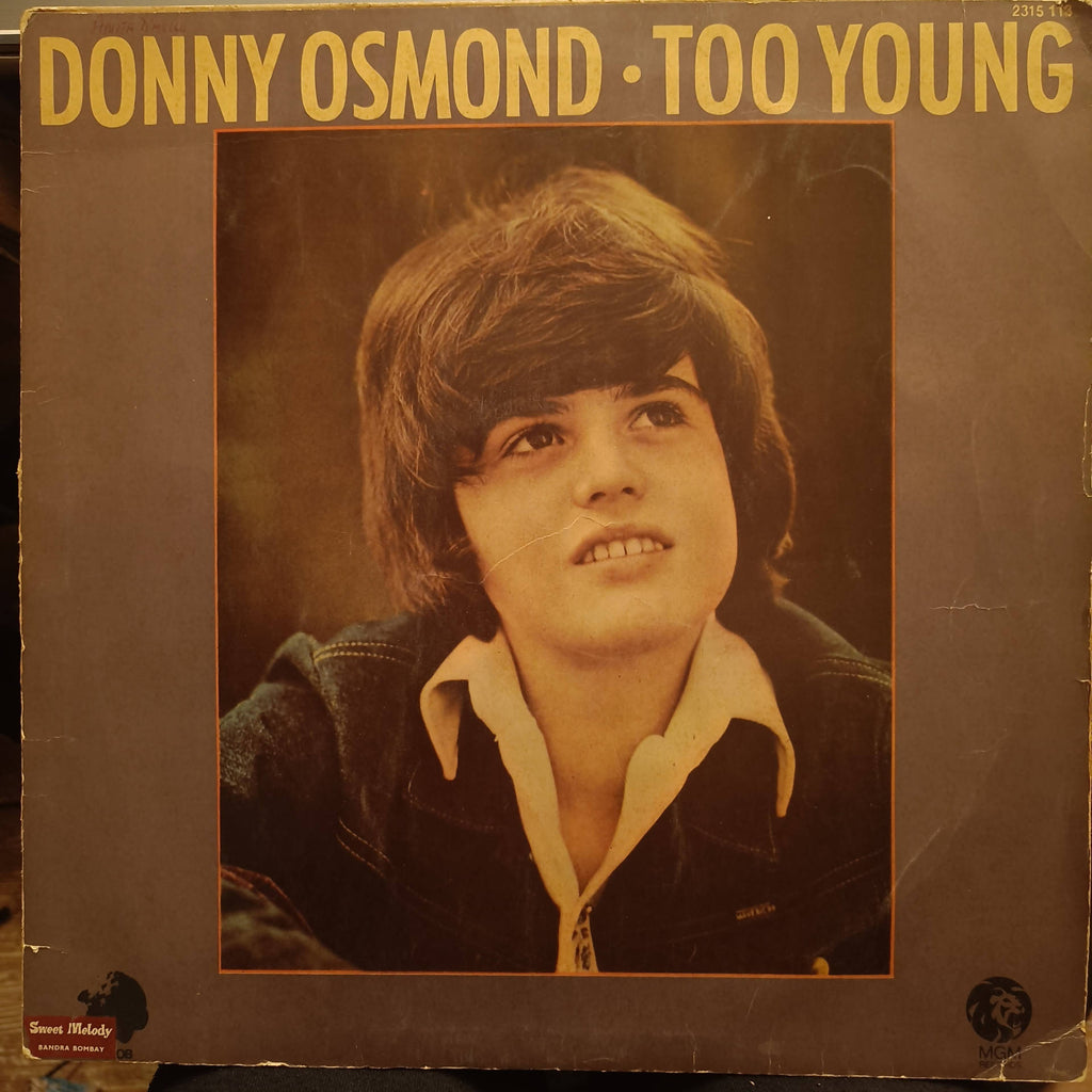 Donny Osmond – Too Young (Used Vinyl - G) JS