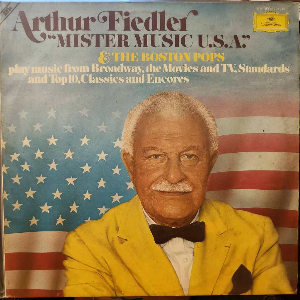 Arthur Fiedler, The Boston Pops – Mister Music U.S.A. (Used Vinyl - VG+) MD Recordwala