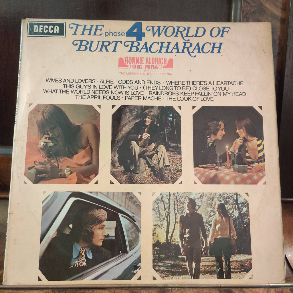 Ronnie Aldrich And His Two Pianos With The London Festival Orchestra – The World Of Burt Bacharach (Used Vinyl - VG)