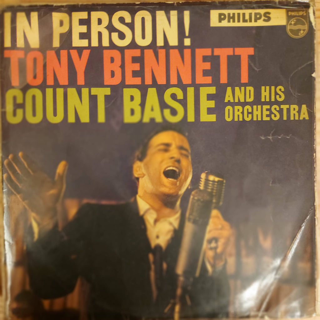 Tony Bennett With Count Basie And His Orchestra – In Person! (Used Vinyl - G)