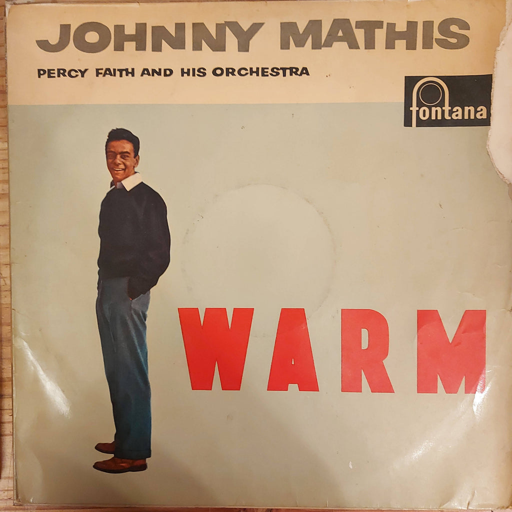 Johnny Mathis With Percy Faith And His Orchestra – Warm (Used Vinyl - G)
