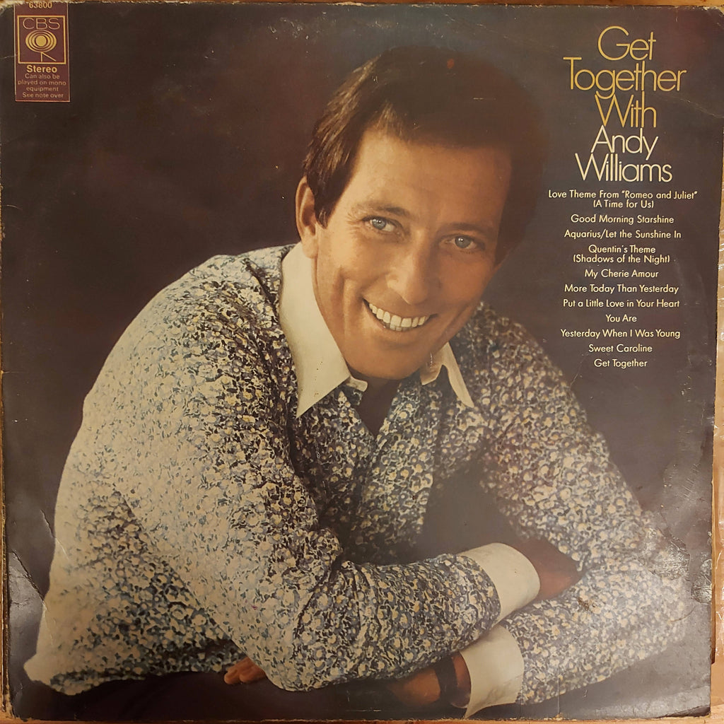 Andy Williams – Get Together With Andy Williams (Used Vinyl - G)