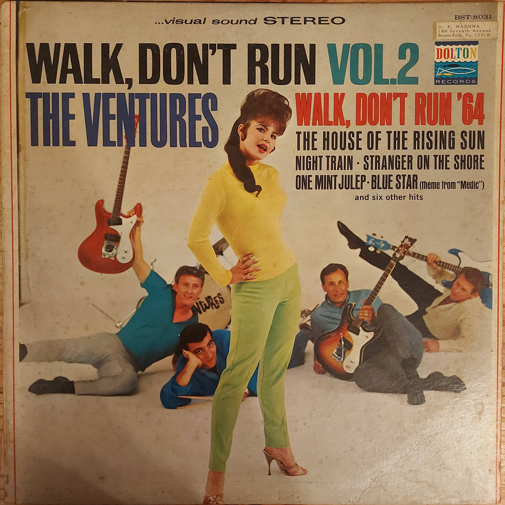 The Ventures – Walk, Don't Run Vol. 2 (Used Vinyl - VG)