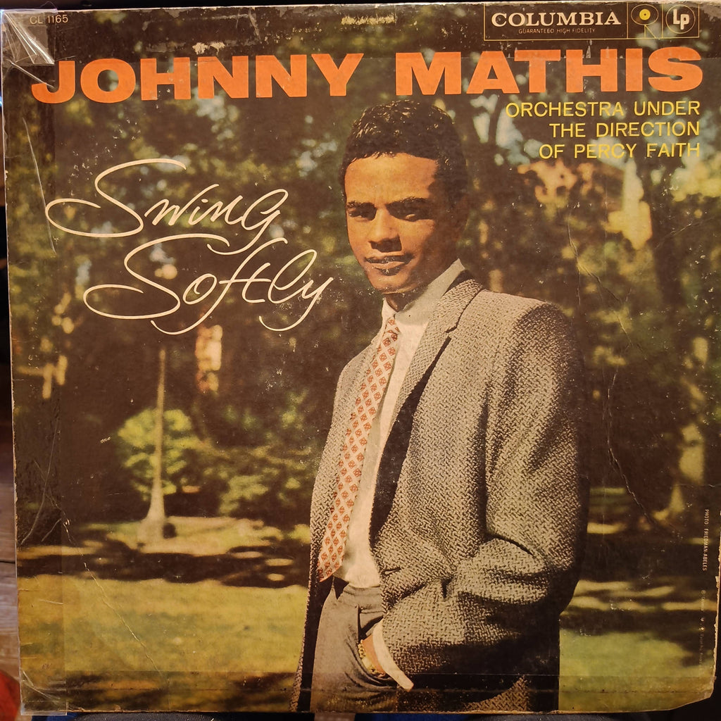 Johnny Mathis with Percy Faith & His Orchestra – Swing Softly (Used Vinyl - G) JS