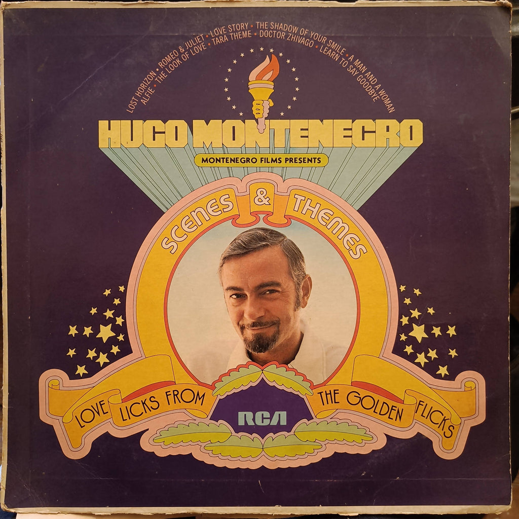 Hugo Montenegro – Scenes & Themes (Love Licks From The Golden Flicks) (Used Vinyl - G) JS