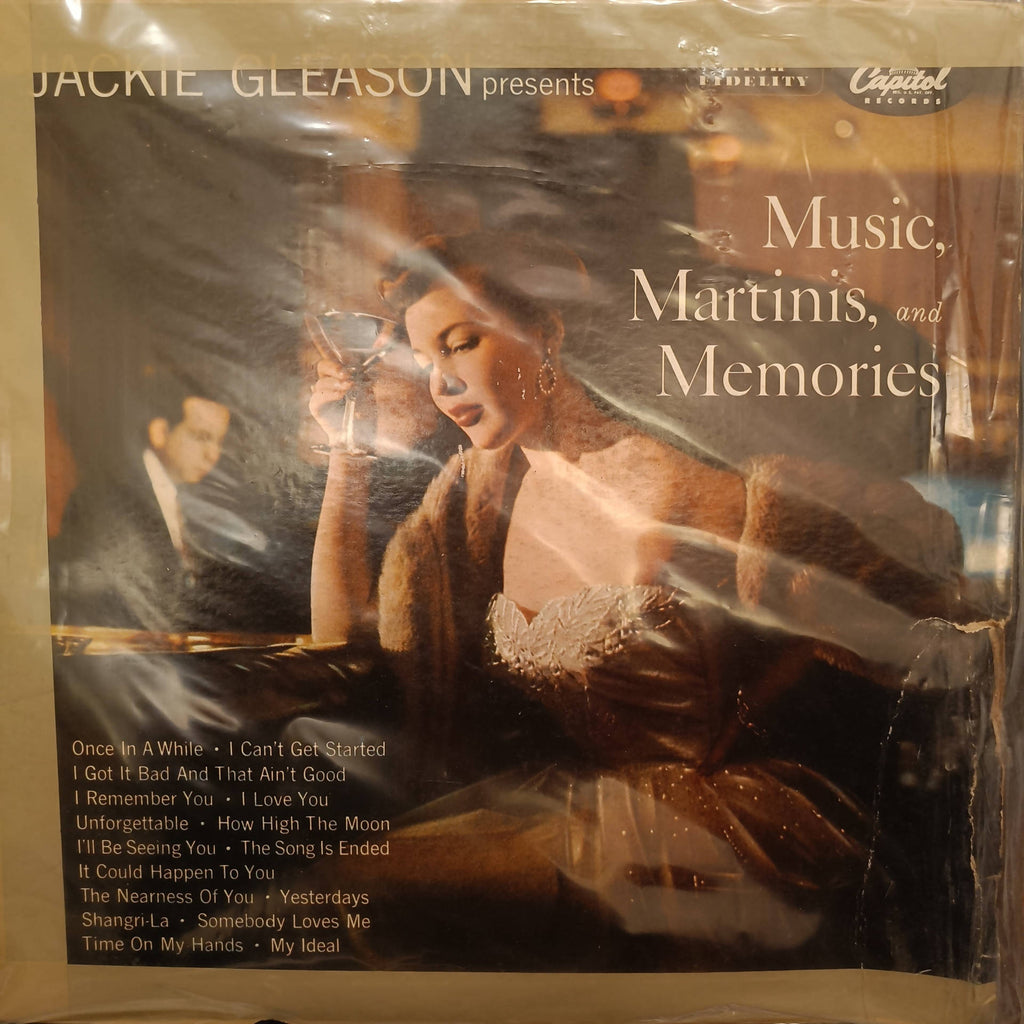 Jackie Gleason – Jackie Gleason Presents Music, Martinis, And Memories (Used Vinyl - G) JS