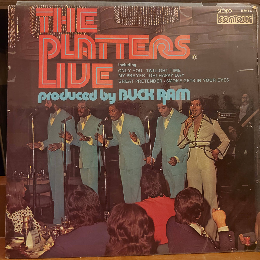 The Platters – The Platters Live (Used Vinyl - VG)