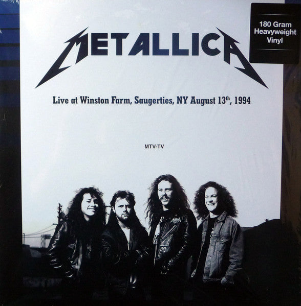 Metallica – Live at Winston Farm, Saugerties, NY August 13th, 1994 (Arrives in 4 days)