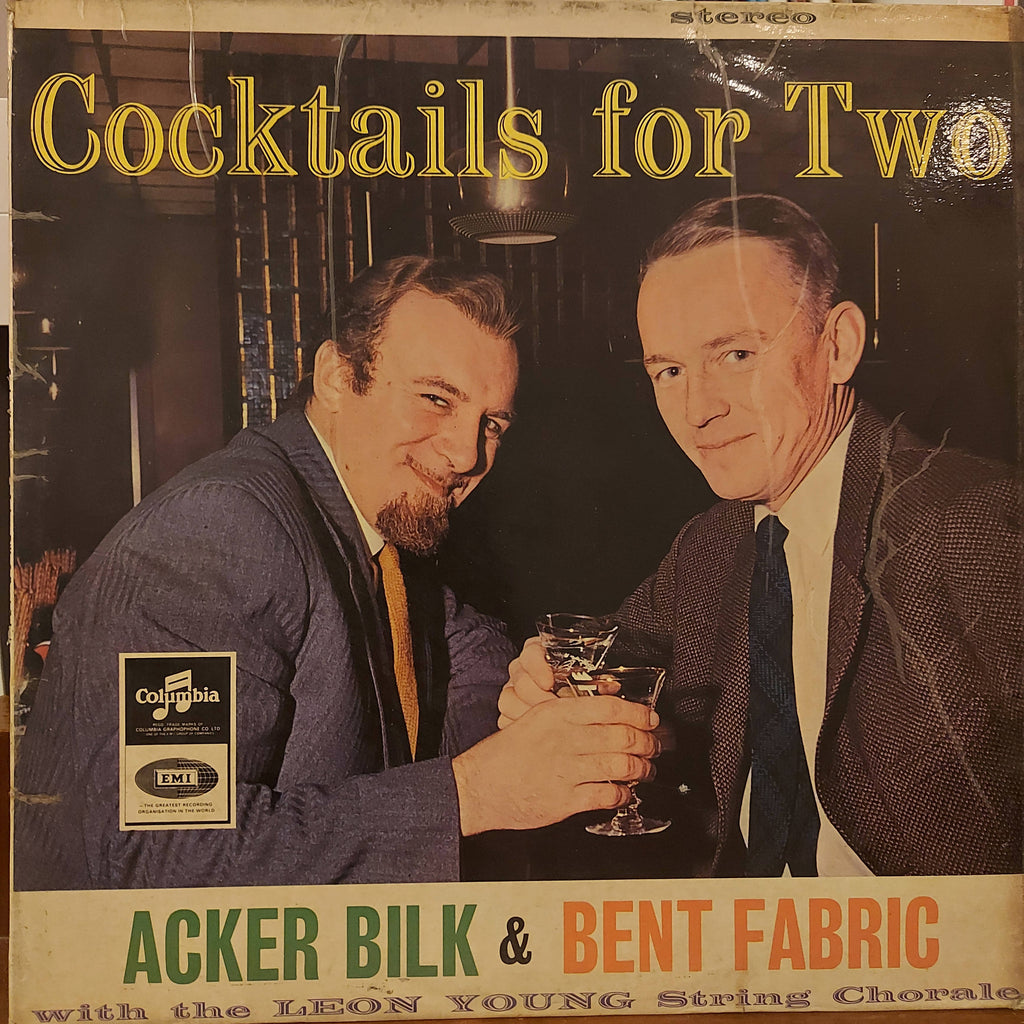 Acker Bilk & Bent Fabric With The Leon Young String Chorale – Cocktails For Two (Used Vinyl - G)
