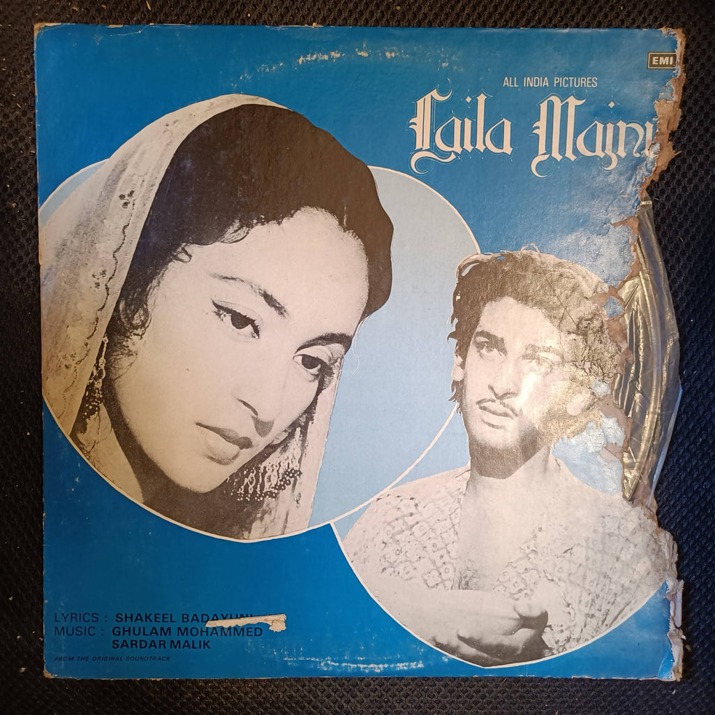 Ghulam Mohammed & Sardar Malik, Shakeel Badayuni – Laila Majnu (Used Vinyl - VG) NP