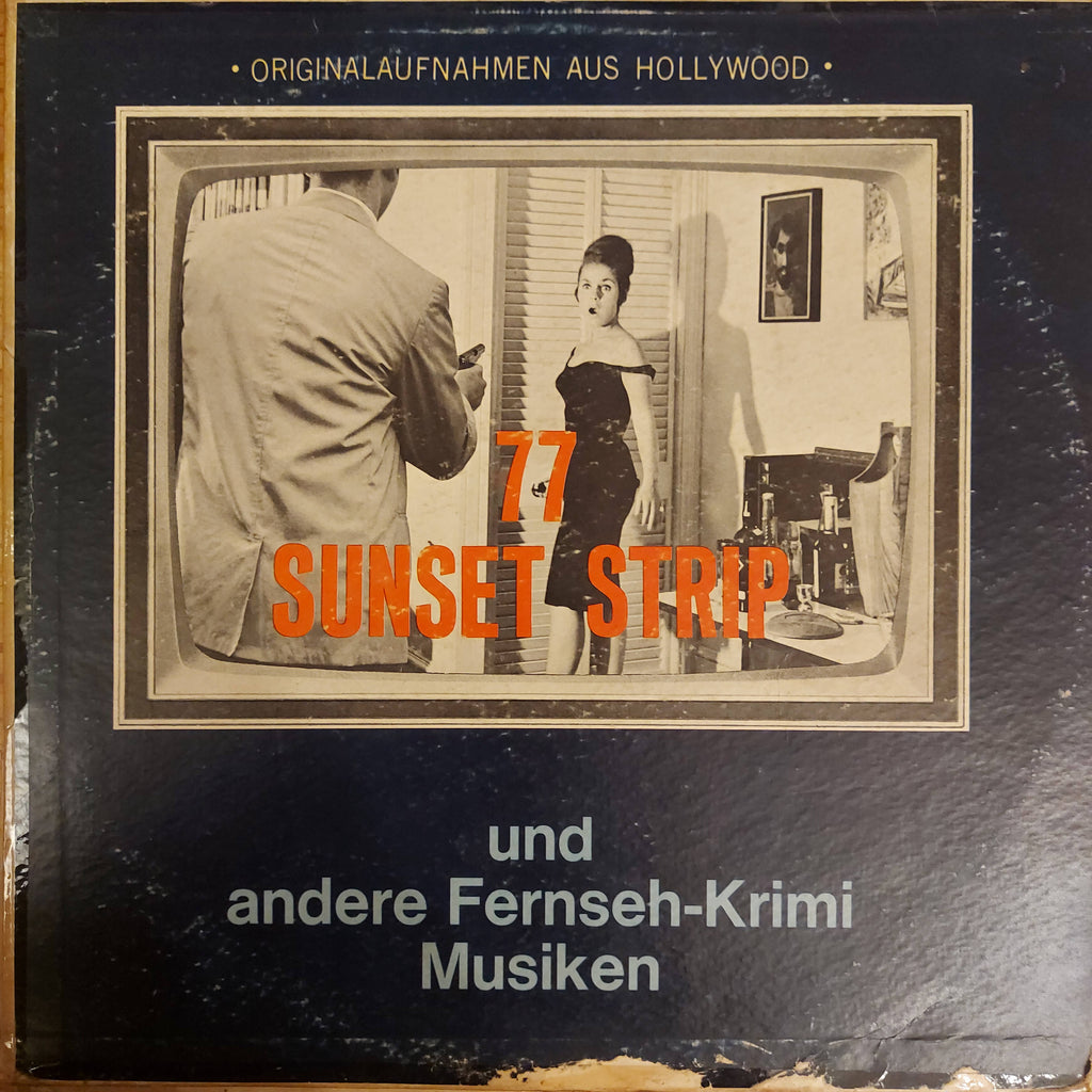 Die Video All-Stars – 77 Sunset Strip Und Andere Fernseh-Krimi Musiken (TV Jazz Themen Von Hollywood) (Used Vinyl - G)