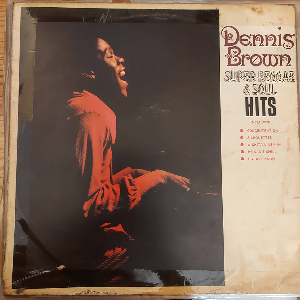 Dennis Brown – Super Reggae & Soul Hits (Used Vinyl - G) JS