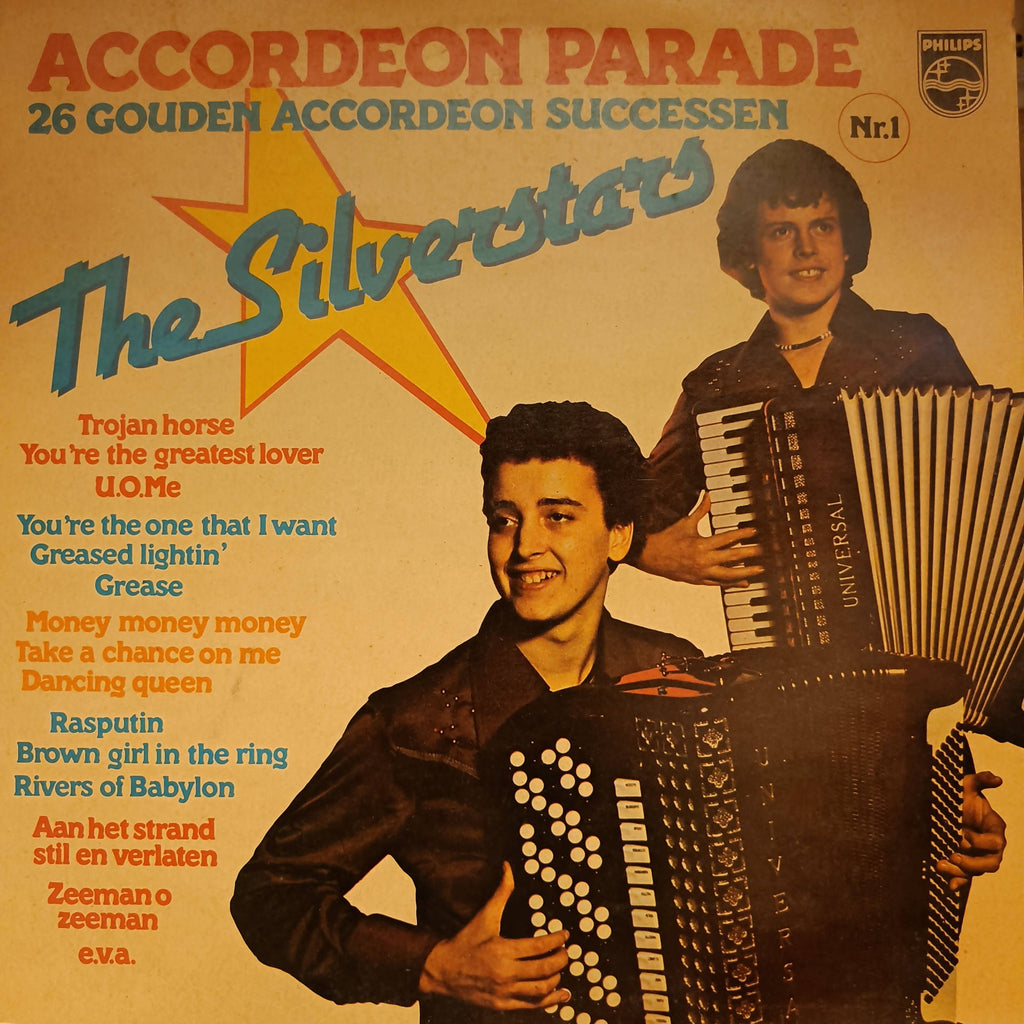 The Silverstars (4) – Accordeon Parade Nr.1 (Used Vinyl - VG+)