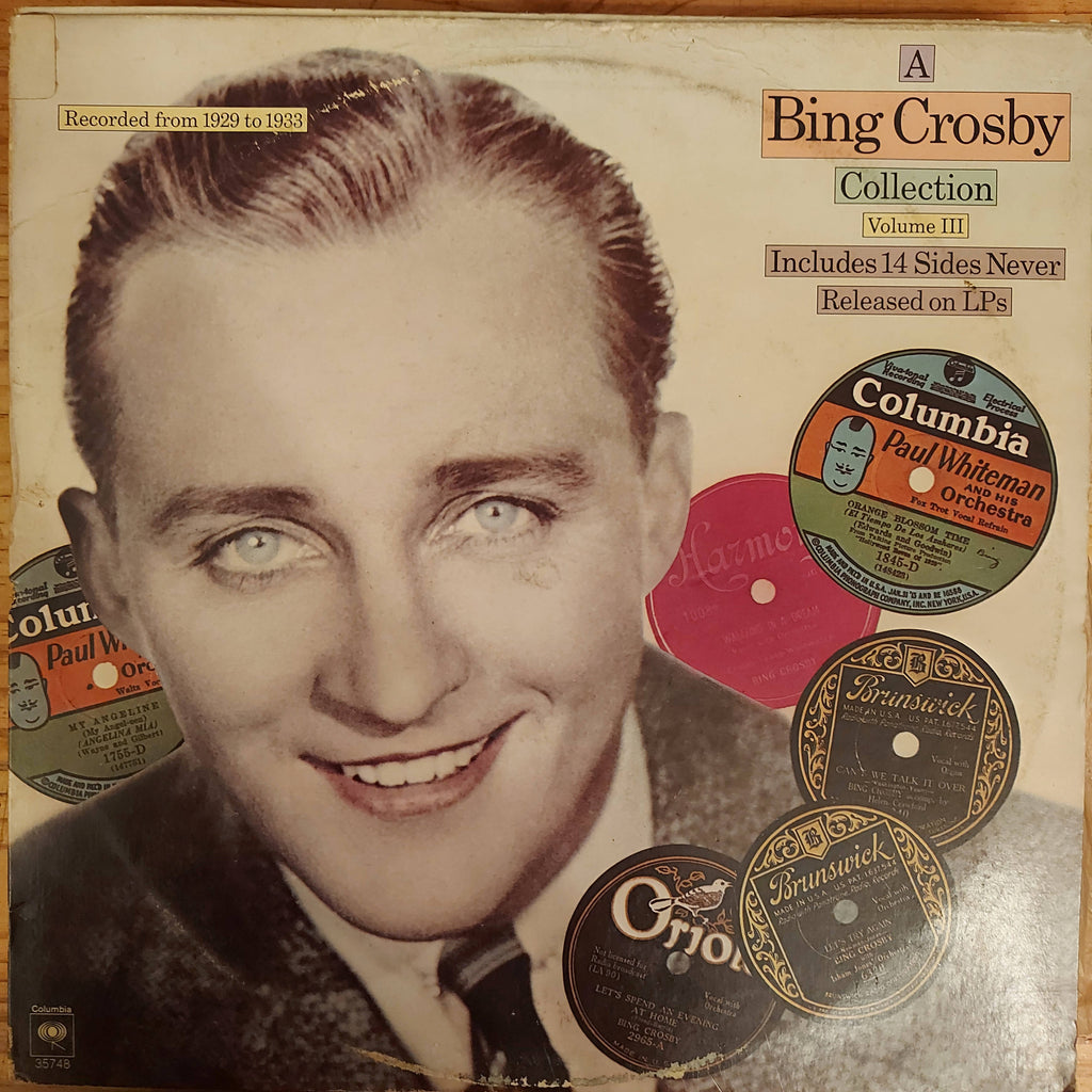 Bing Crosby – A Bing Crosby Collection Volume III (Used Vinyl - VG)