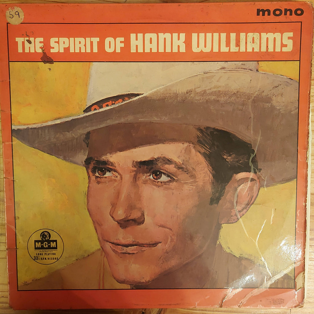 Hank Williams – The Spirit Of Hank Williams (Used Vinyl - G)