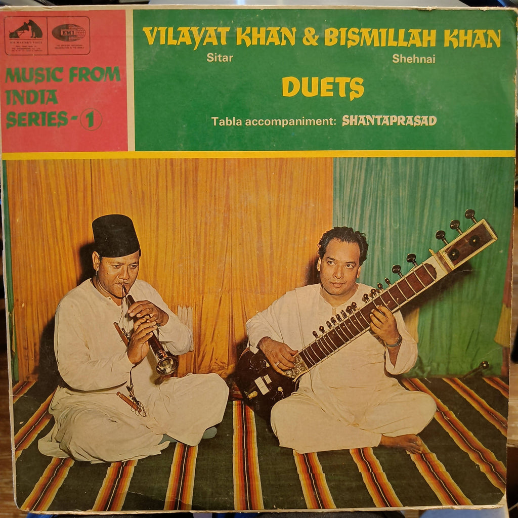 Vilayat Khan & Bismillah Khan, Shantaprasad – Duets (Used Vinyl - G) AK
