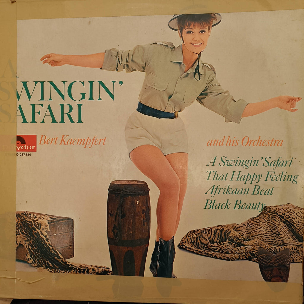 Bert Kaempfert And His Orchestra – A Swingin' Safari (Used Vinyl - G) JS