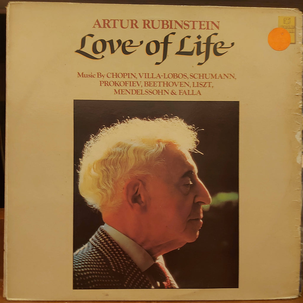 Artur Rubinstein – Love Of Life (Used Vinyl -VG+)