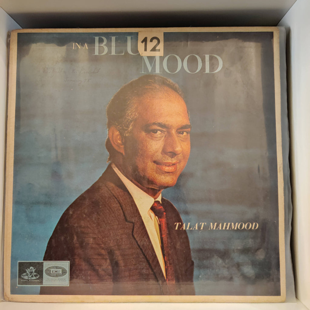 Talat Mahmood – In A Blue Mood (Used Vinyl - VG+) NP