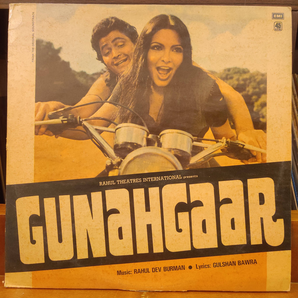 Rahul Dev Burman, Gulshan Bawra – Gunahgaar (Used Vinyl - VG+) VA