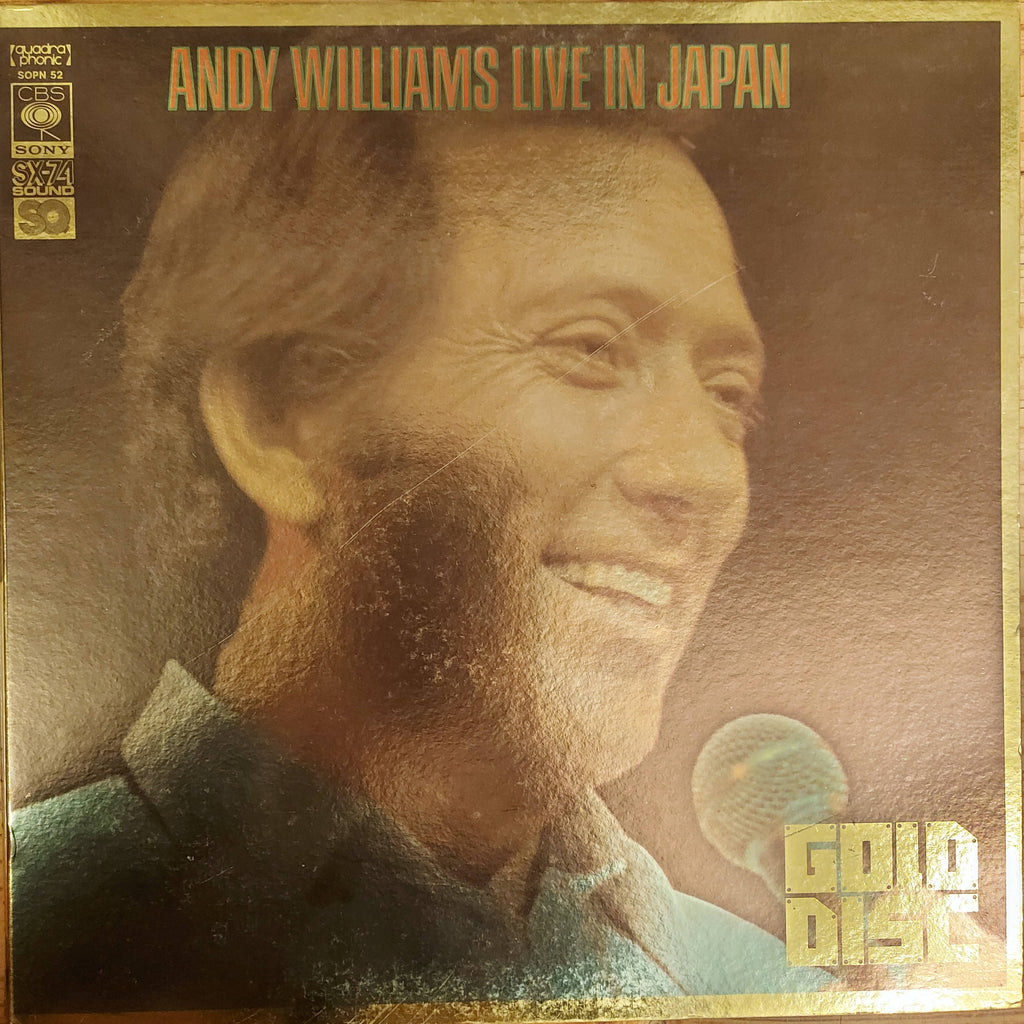 Andy Williams – Andy Williams Live In Japan (Used Vinyl - VG)