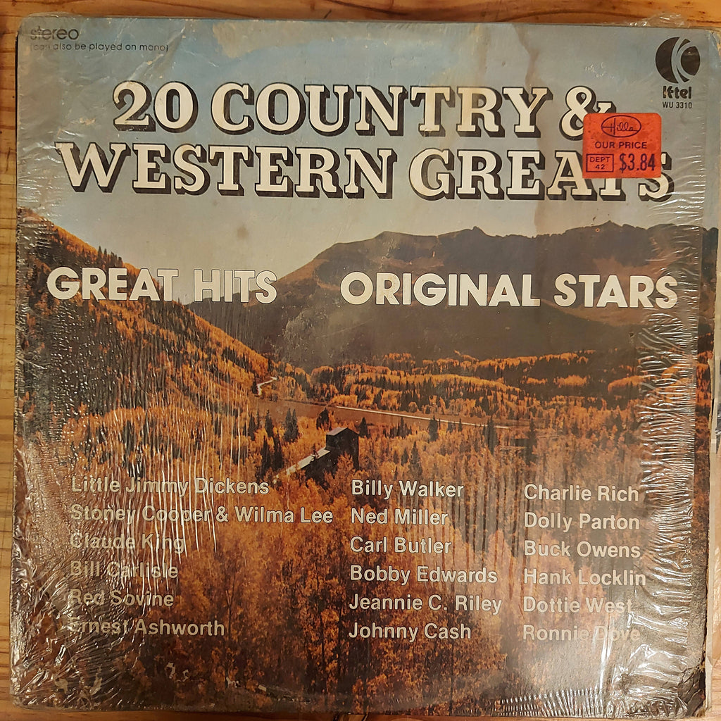 Various ‎– 20 Country & Western Greats (Used Vinyl - VG)