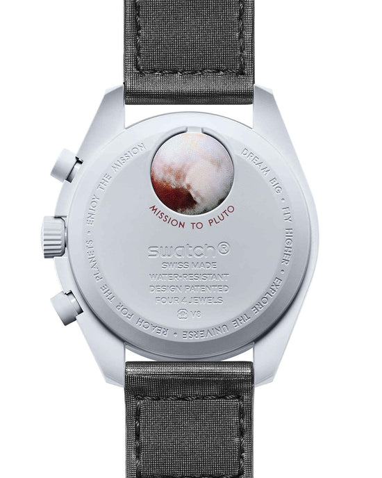 Mission To Pluto - Omega x Swatch | The Revolver Watch Club – The