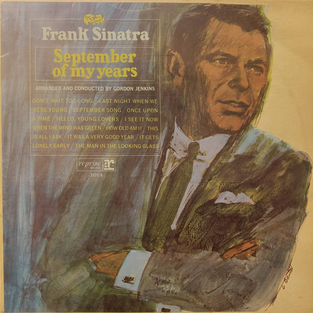 Frank Sinatra – September Of My Years (Used Vinyl - G) MD Recordwala