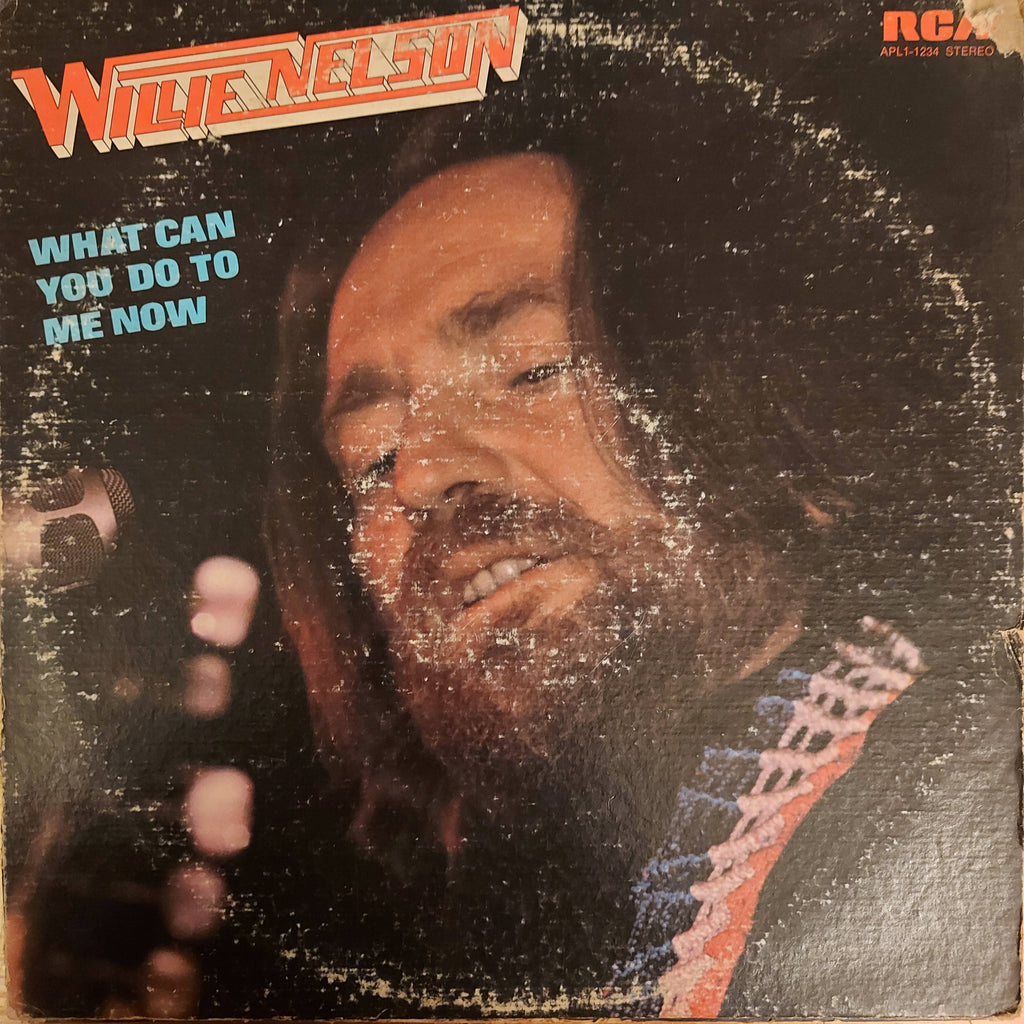 Willie Nelson – What Can You Do To Me Now (Used Vinyl - VG)