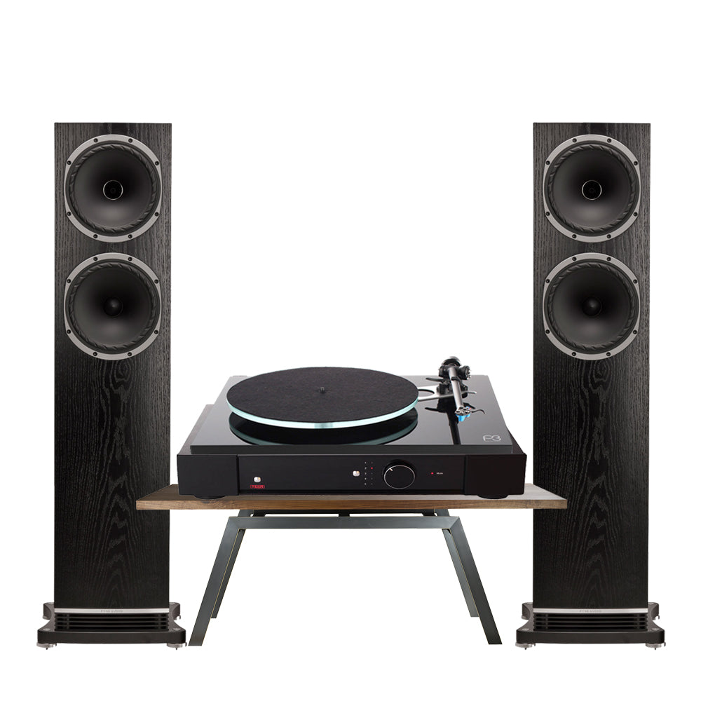 Rega Planar 3 Turntable + Marantz 8005 Amplifier + Fyne Audio 501 Speakers