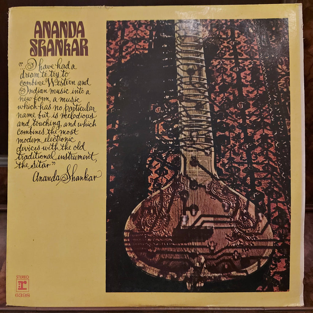 Ananda Shankar – Ananda Shankar (Used Vinyl - VG+)