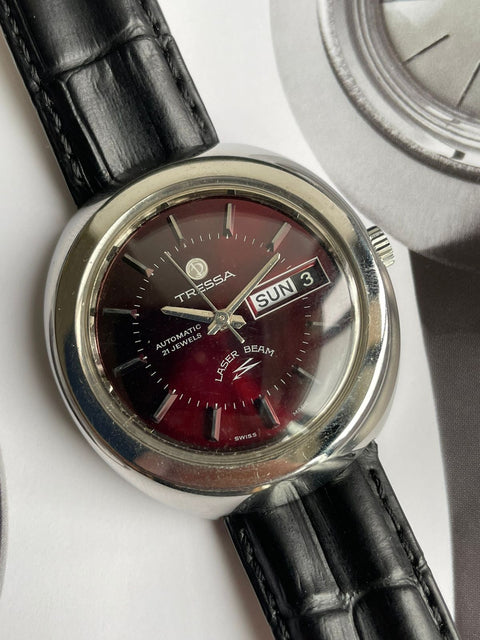 Tressa Automatic Watch Buy Vintage Watch Tressa Laser Beam (1971