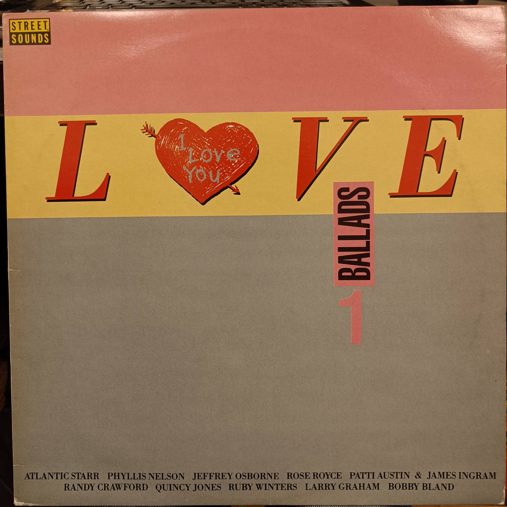 Various – Love Ballads 1 (Used Vinyl - VG+) MD - Recordwala
