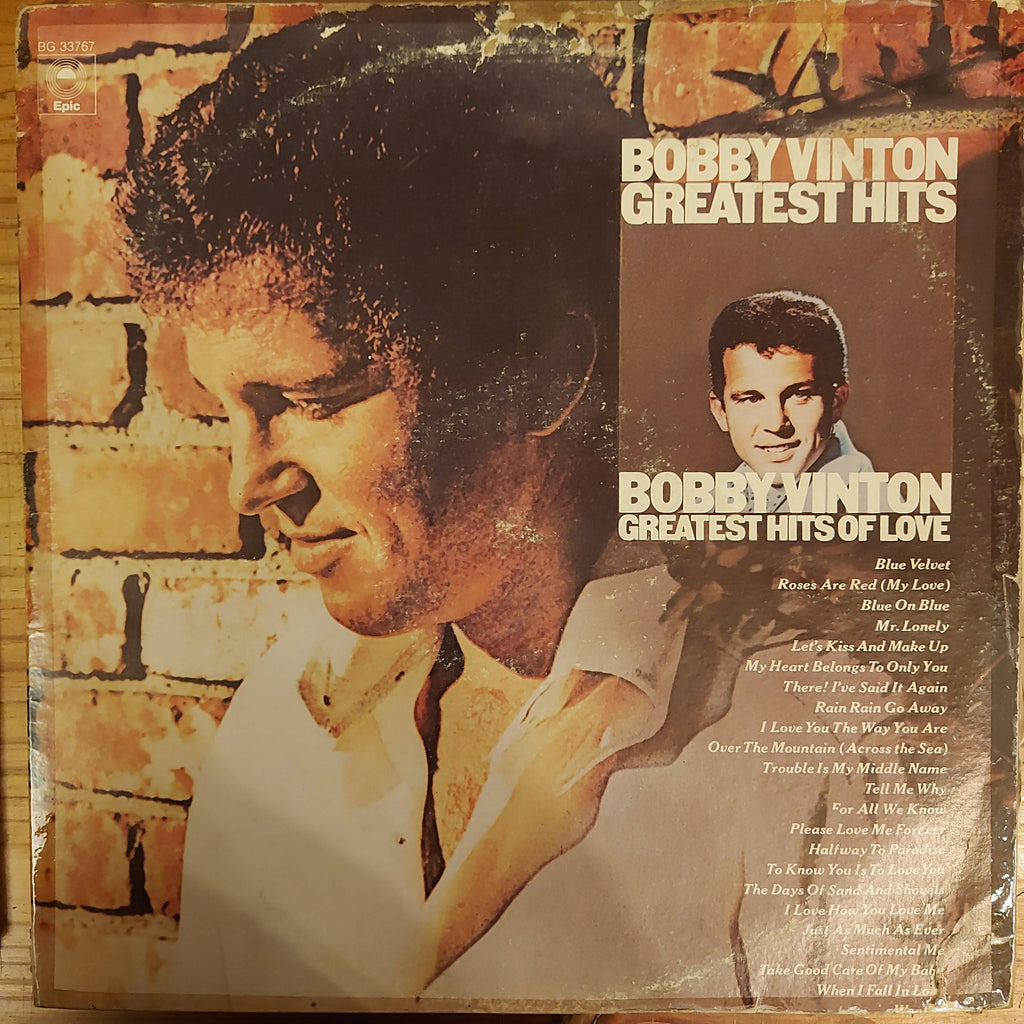 Bobby Vinton – Greatest Hits/Greatest Hits Of Love (Used Vinyl - VG)