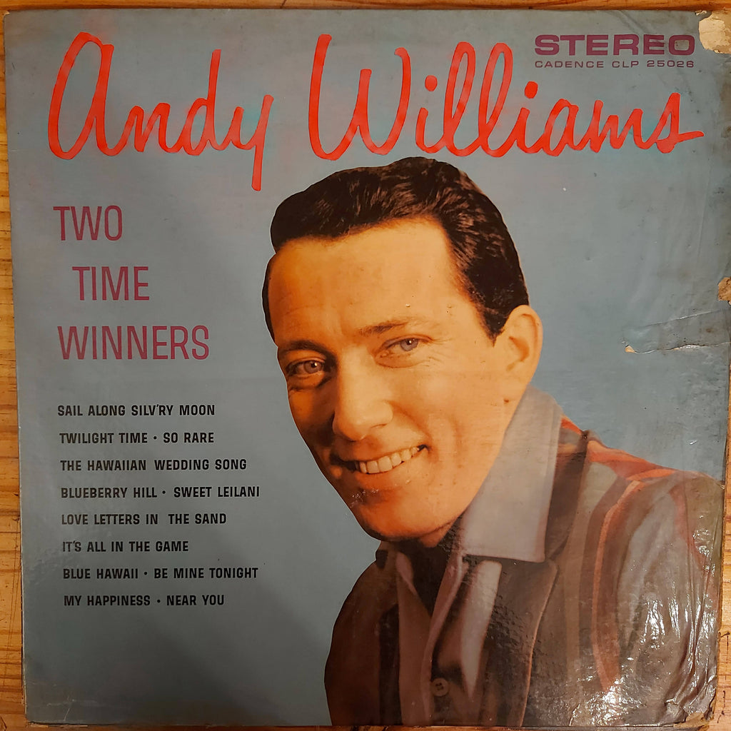 Andy Williams – Two Time Winners (Used Vinyl - VG)
