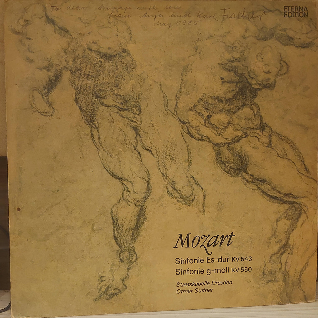 Mozart, Staatskapelle Dresden, Otmar Suitner – Sinfonie Es-dur KV 543 / Sinfonie G-moll KV 550 (Used Vinyl - VG)