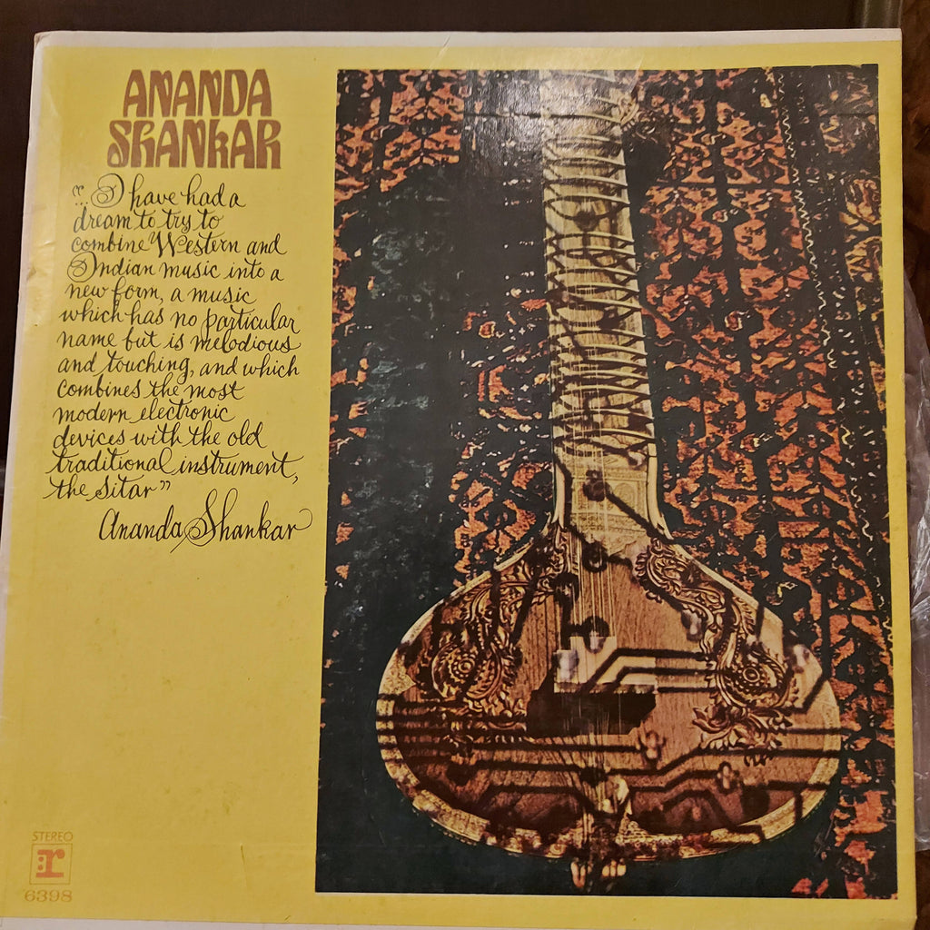 Ananda Shankar – Ananda Shankar (Used Vinyl - VG)