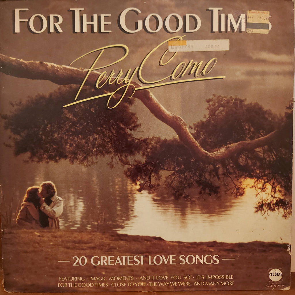 Perry Como – For The Good Times (-20 Greatest Love Songs-) (Used Vinyl - VG+)