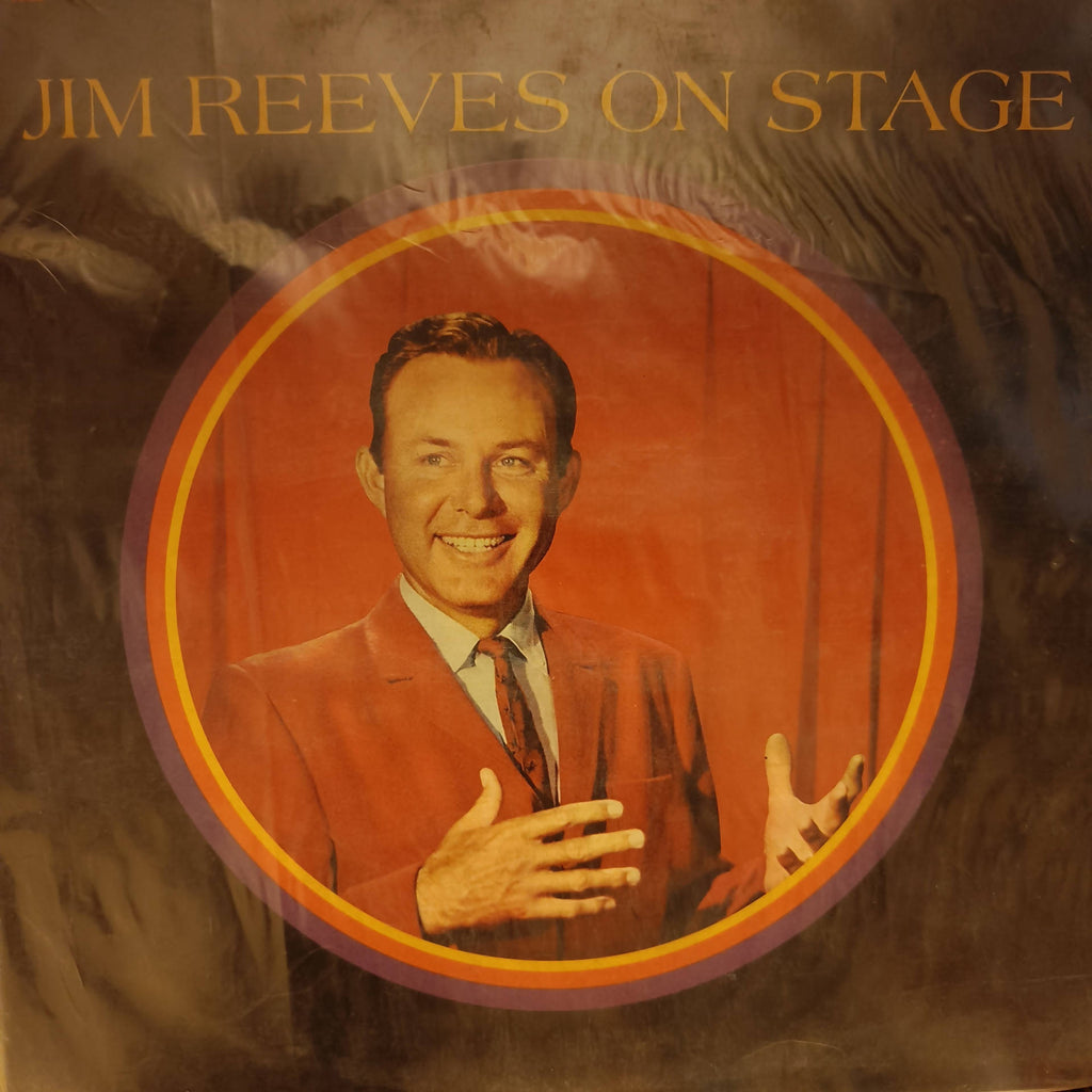 Jim Reeves With The Blue Boys (2) – Jim Reeves On Stage (Used Vinyl - VG)