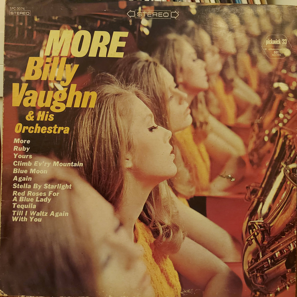 Billy Vaughn & His Orchestra – More (Used Vinyl - G)
