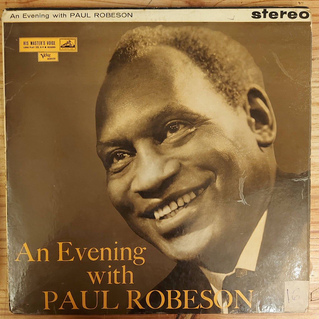 Paul Robeson – An Evening With Paul Robeson (Used Vinyl - VG)