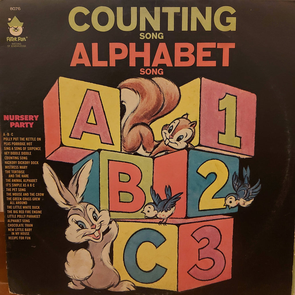 Peter Pan Players And Orchestra – Counting Song Alphabet Song (Used Vinyl - VG)