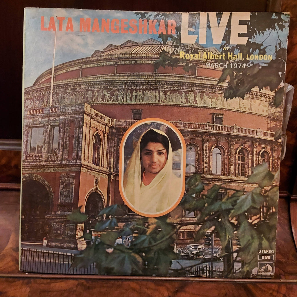 Lata Mangeshkar – Live At Royal Albert Hall, London (March 1974) (Used Vinyl - VG)