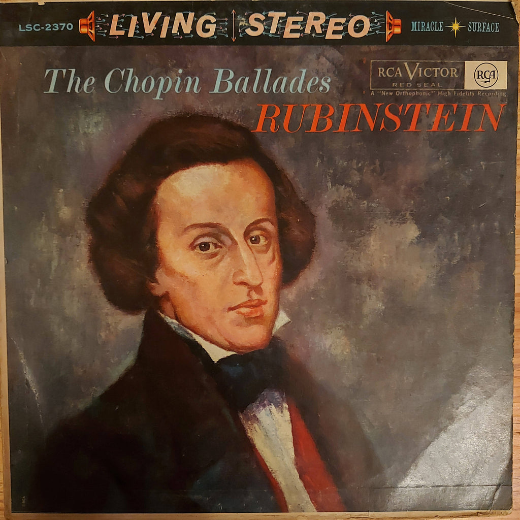 Chopin - Rubinstein – The Chopin Ballades (Used Vinyl - G)