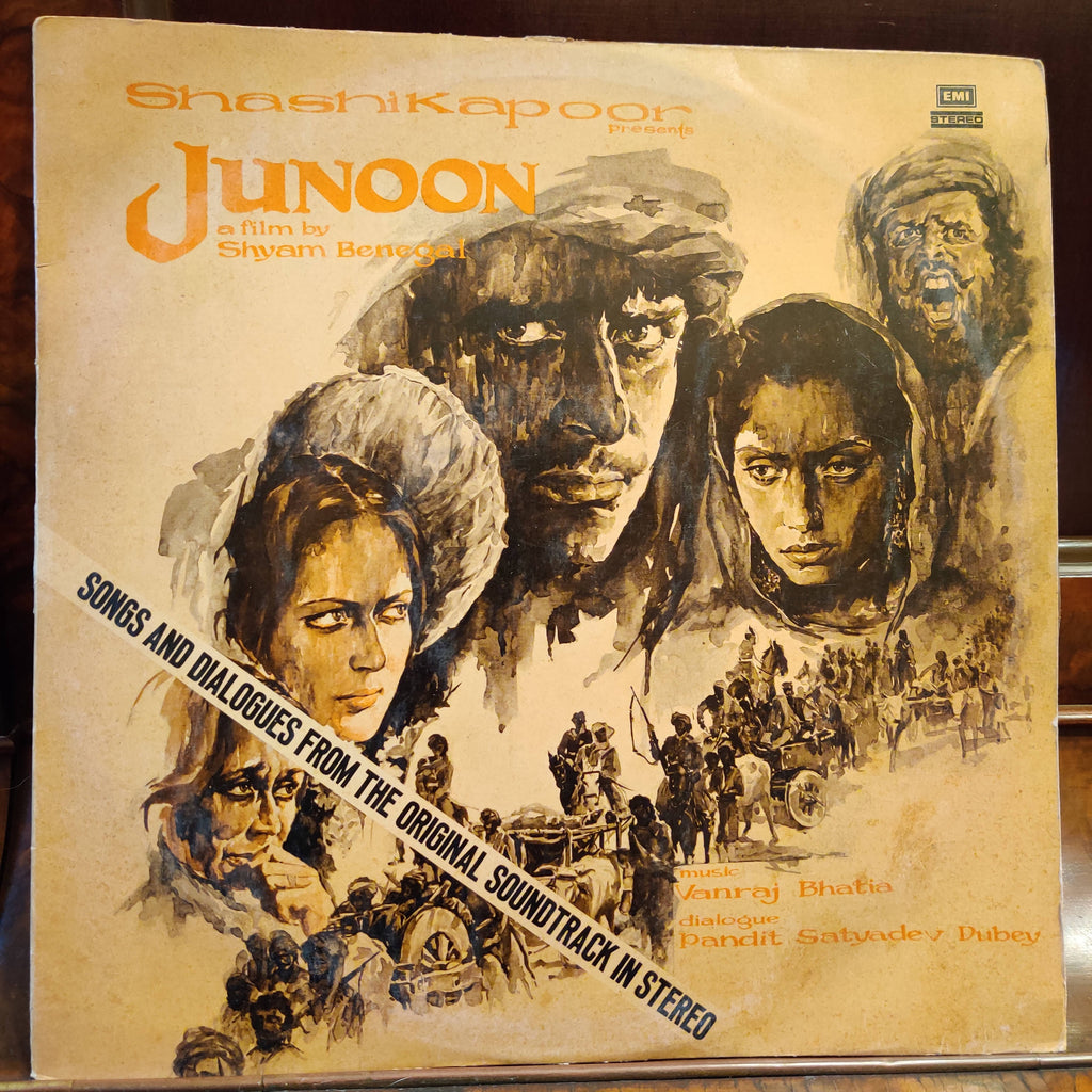 Vanraj Bhatia, Pandit Satyadev Dubey – Junoon (Used Vinyl - VG+)