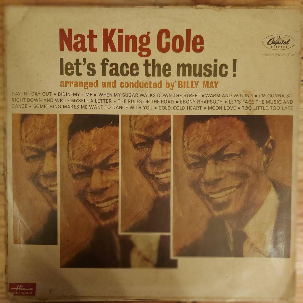 Nat King Cole With Orchestra Conducted By Billy May – Let's Face The Music! (Used Vinyl - G)