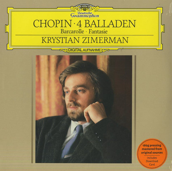 Chopin*, Krystian Zimerman – 4 Balladen, Barcarolle, Fantasie (Arrives in 4 days)