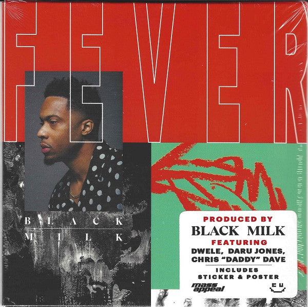 BLACK MILK-FEVER COLOURED VINYL (Arrives in 4 days )
